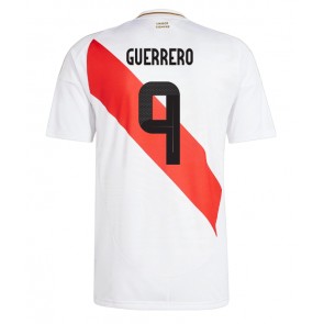 Peru Paolo Guerrero #9 Replika Hjemmebanetrøje Copa America 2024 Kortærmet